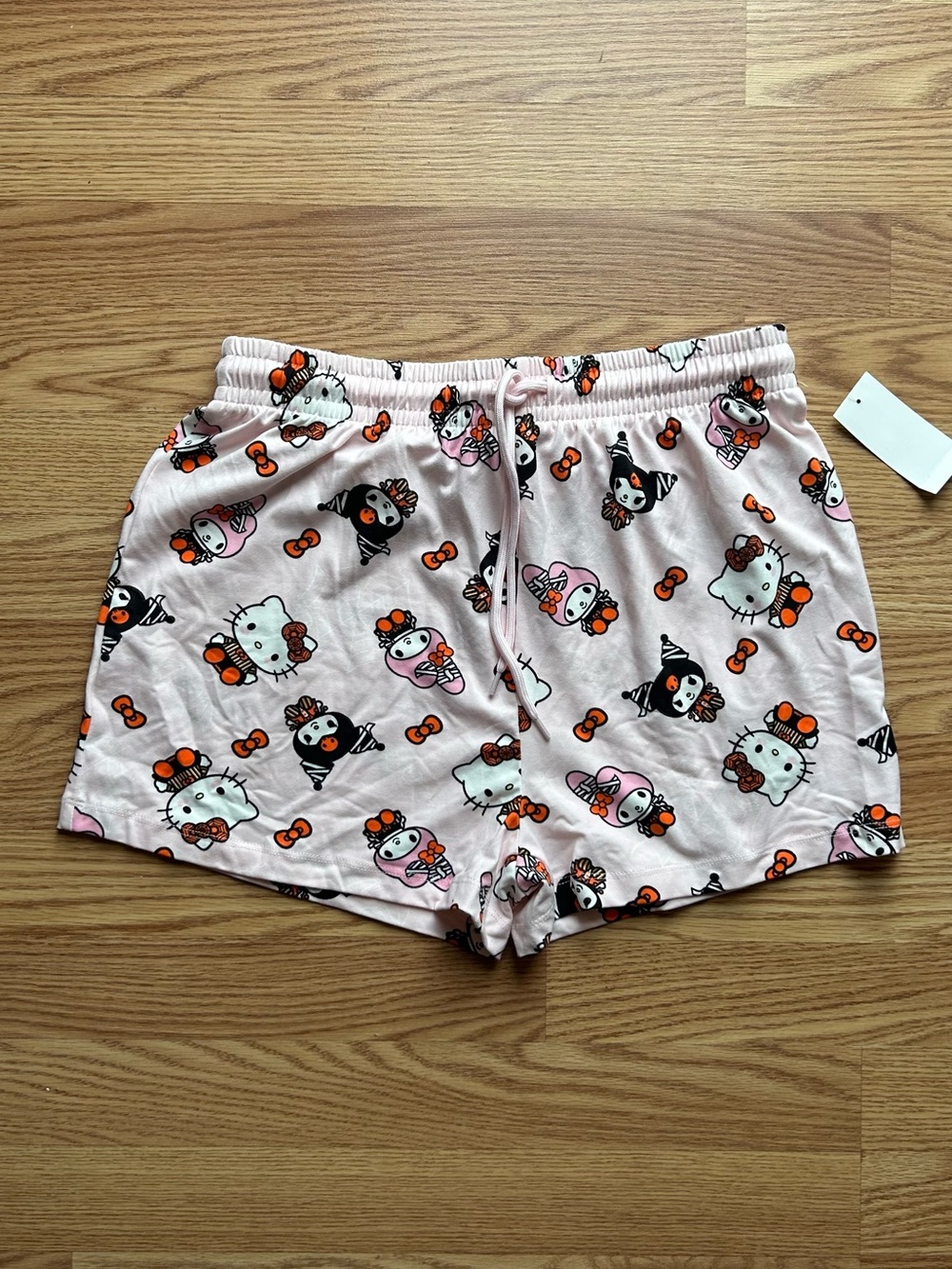 Live Tribe Hello Kitty Halloween Pajama Shorts Size Large BNWT